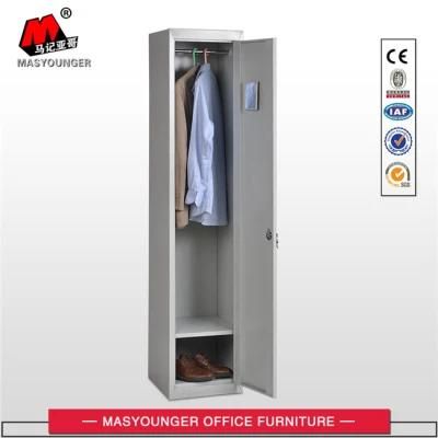 Modern Metal Furniture Steel Locker Single Door Metal Locker