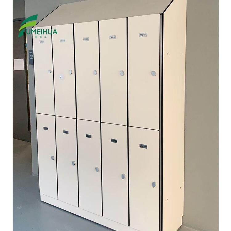 2 Tier Phenolic Laminate Storage Luggage Lockers