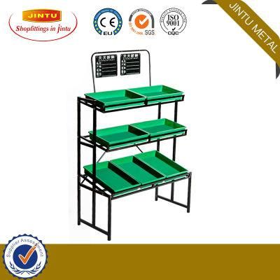 Vegetable Rack Supermarket Fruit and Vegetable Display Rack Shelving