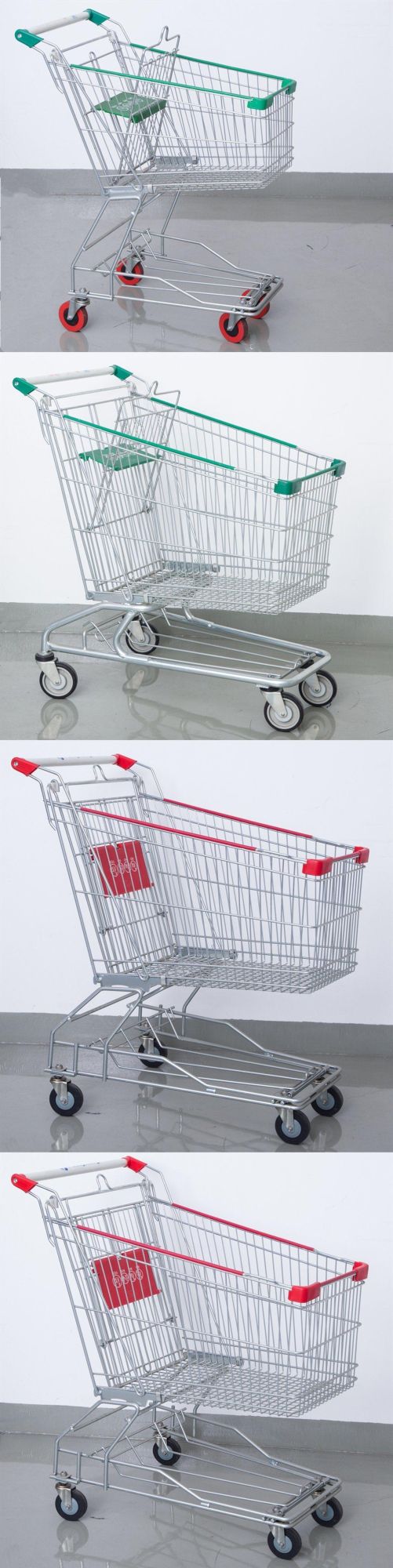 Factory Best Price 210L Metal Shopping Cart Supermarket Trolley