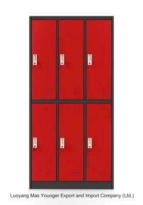 Red Locker High Quality Kd Structure Metal Locker