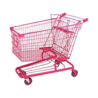 Pink Color German Stype Shopping Cart Trolley Prices