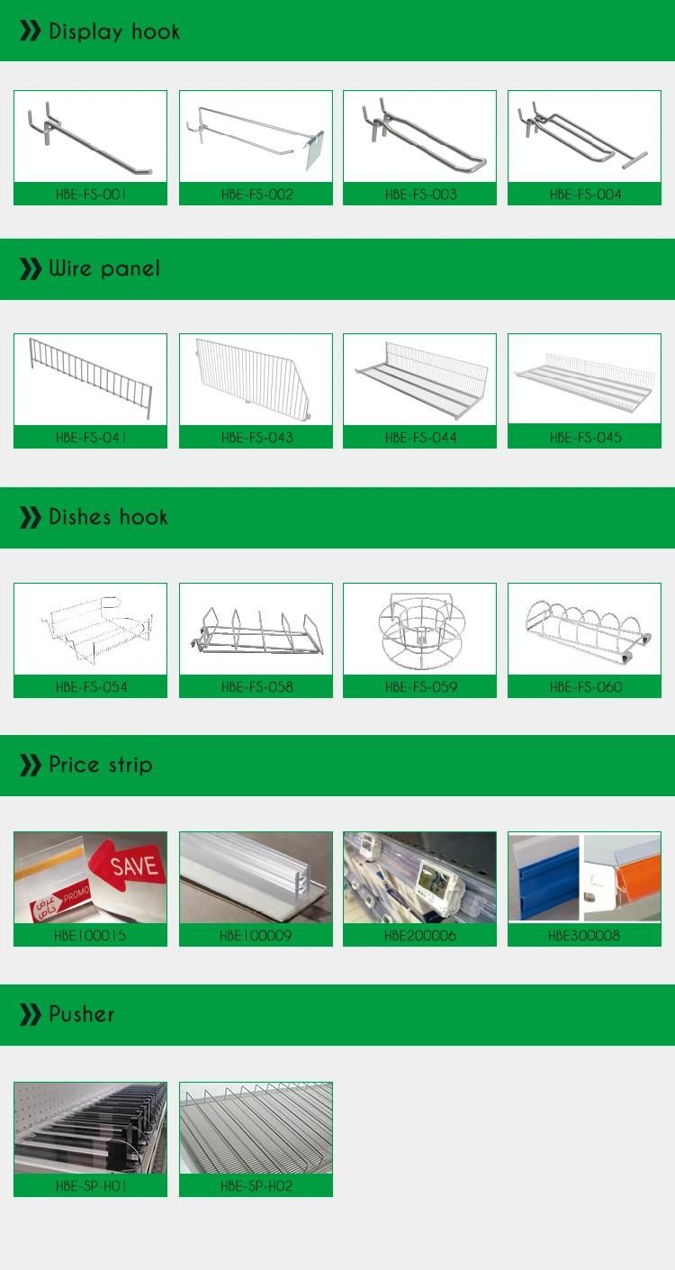 Warehouse Convenience Store Shelving Wire Gondola Shelf