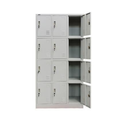 12 Door Phone Bag Clothes Storage Locker for Staff and Customers