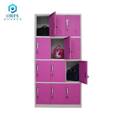 Madagascar Factory Staff Clothes Storage Furniture Steel Gym Casiers Locker for Workers