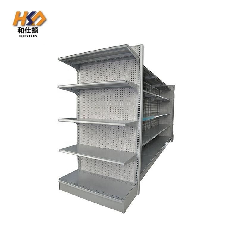 Can Be Assembled with Multi-Layer Supermarket Retail Modern Fancy Metal Wood Shelves
