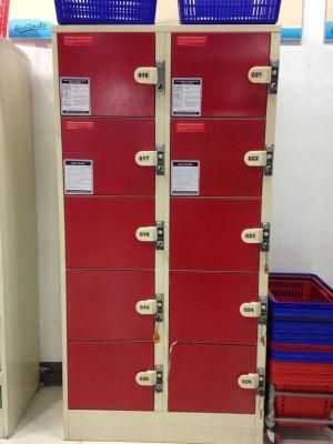 Supermarket Metal Storage Cabinet Locker