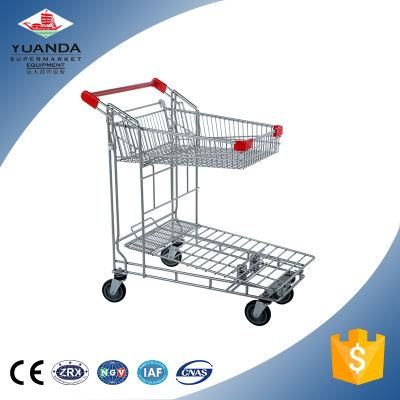 Metal Logistics Cargo Trolley/ Flat Trolley Cart