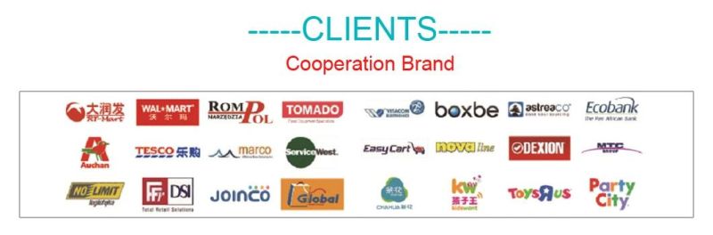 Customized Colors Supermarket Shopping Cart