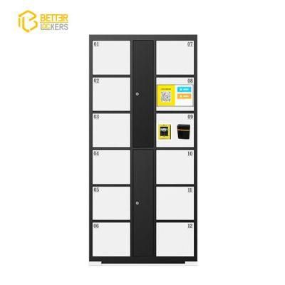 Hot Selling Metal Cabinet Electronic Smart Locker Scan Qr Code to Open The Door