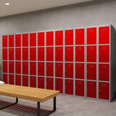 Changing Room Modular Lockers Stainless Steel Storage Lockers, Parcel Locker, Staff Lockers Colored Locker for Public Place