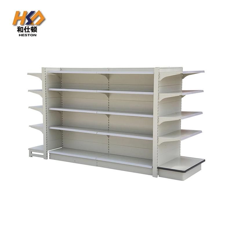 Metal Flat Panel Supermarket Display Rack Retail