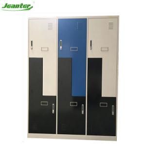 Best Design School Gym Used HPL Z Shape Door Locker