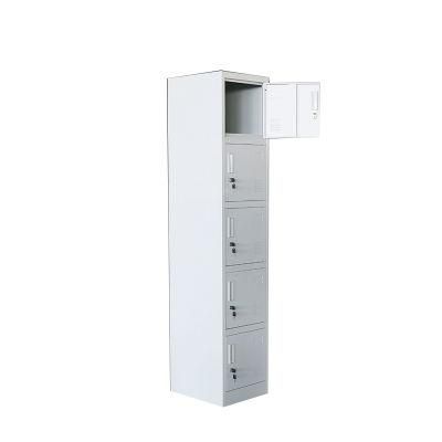 Industrial 5 Door Small Box Metal Gym Steel Locker Cabinet Sale