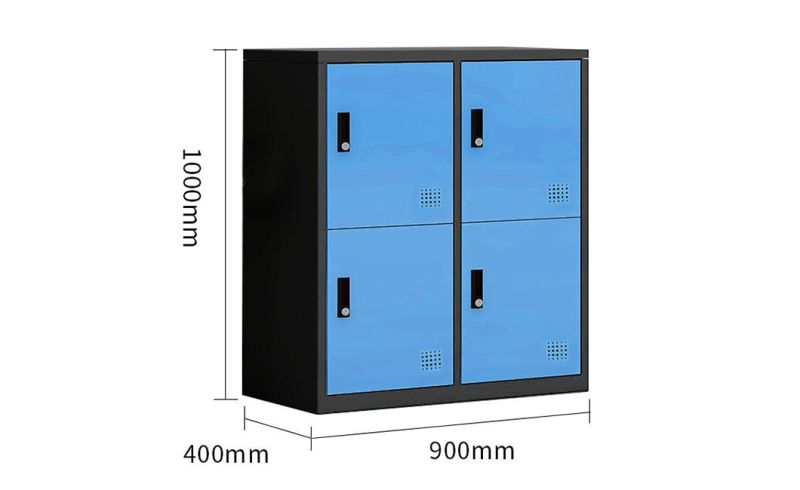 Mini Metal 4 Compact Locker Cabinet for School Student