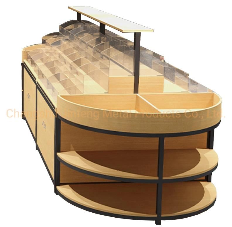 Supermarket & Store Fixture Three Layer Display Racking for Snacks