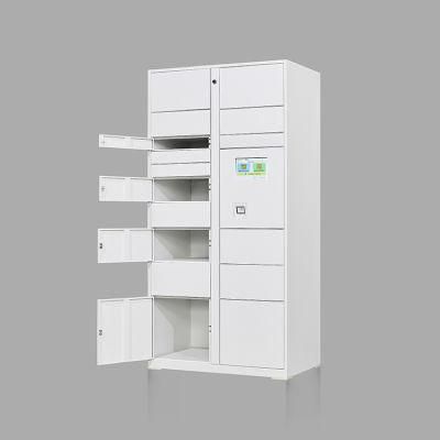 Smart Outdoor Water-Proof Factory Parcel Locker Parcel Left Cabinet Intelligent Mail Parcel Delivery Locker for University