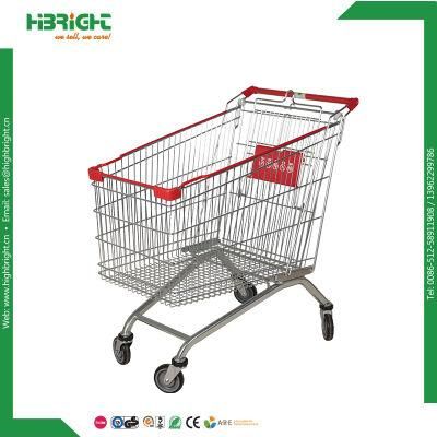 Cheap Wholesale Metal Grocery Supermarket Shopping Cart