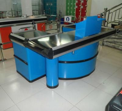 Supermarket Retail Checkout Counter Cashier Table Stand