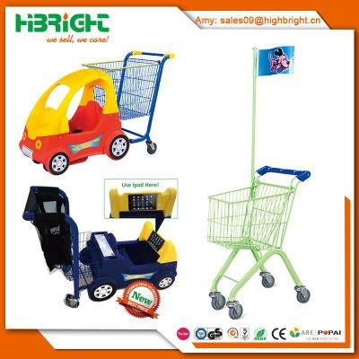 Supermarket Kiddie Shopping Trolley Cart