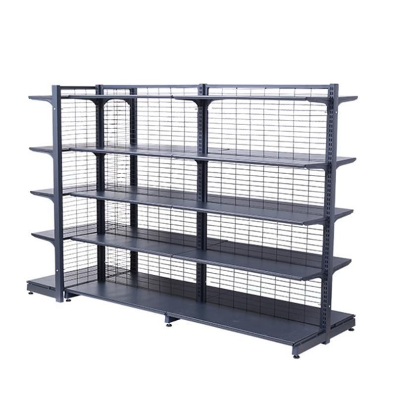 New Dividers Design for Fruit 4-Layer Used Supermarket Shelf