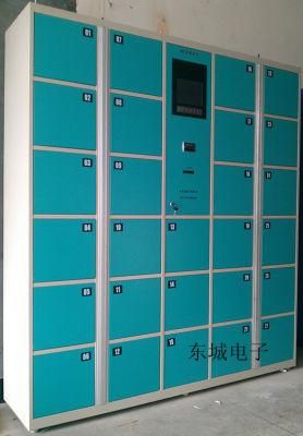 Cold Rolled Steel Touched Screen Electronic Locker