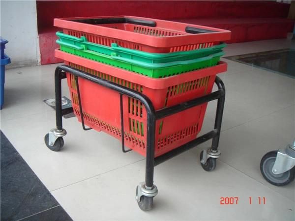 Pure Plastic Shopping Basket