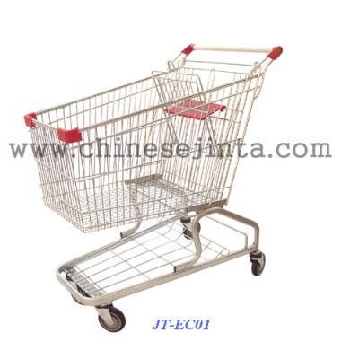 Shopping Mall Use Shopping Trolley