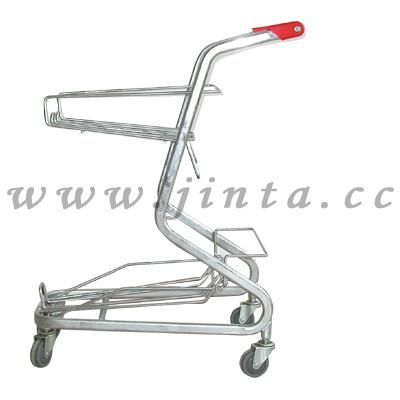 Double Deck Spermarket Shopping Trolley