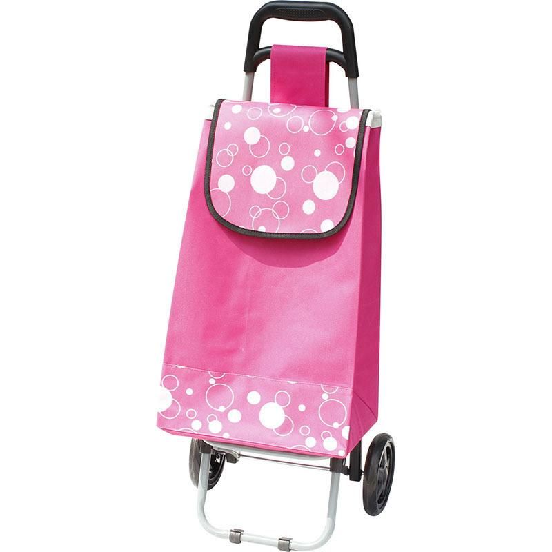 Fashion Satin Customized Printing Surpermarket Shopping Trolley Cart