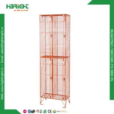 Construction Site Wire Mesh Lockers for Workman