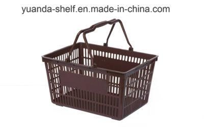 Wholesale Flexible Small Plastic Supermarket Shopping Basket for Convenient Shops