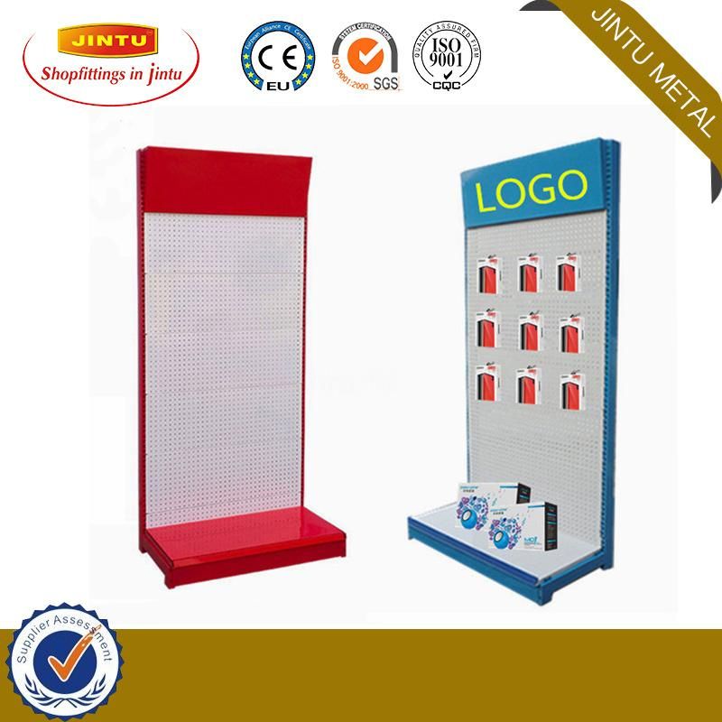 Customized OEM Flooring Iron Metal Hanging Hook Hardware Tool Product Display Shelf Rack/Lotion Display Shelf