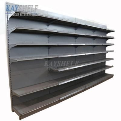 Wholesale Grocery Convenience Shop Metal Supermarket Shelf for Retail Store