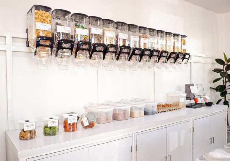 2022 Hot Selling Cereal Dispenser Food Dispenser