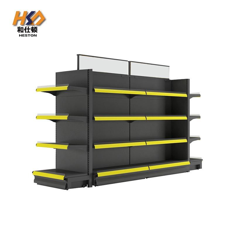 Factory Custom Advertising Display Supermarket Shelf, Display Rack for Hanging Items, Store Shelving