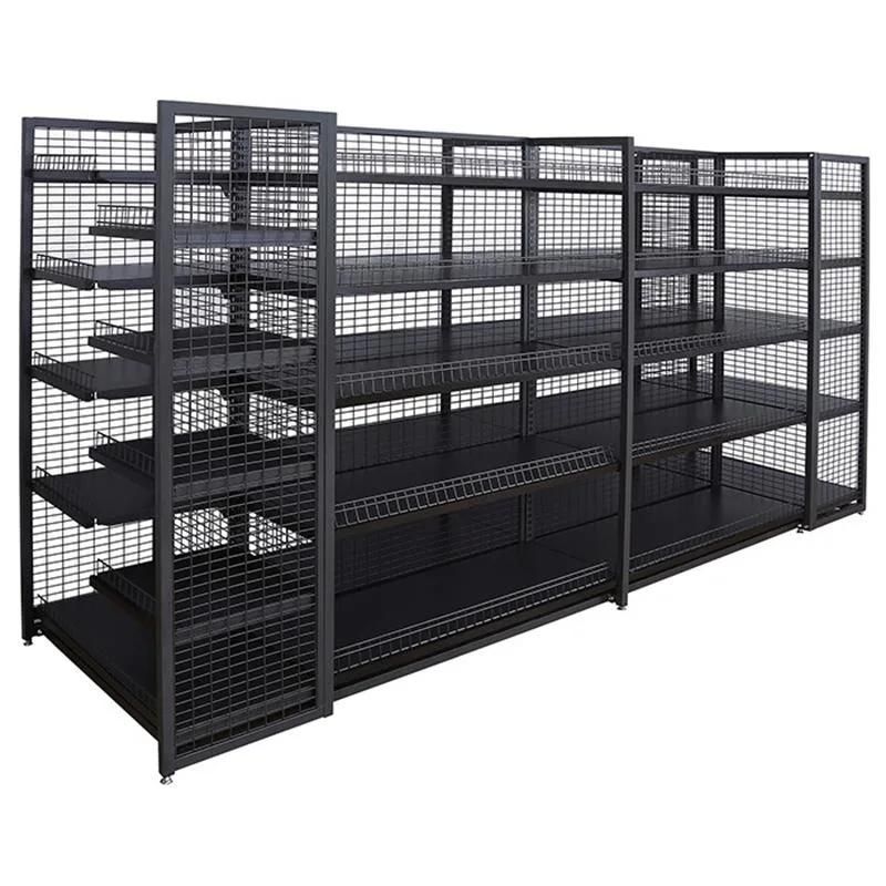 Supermarket Shelf Display Gondola for Sale High Grade Shopping Mall Racking Stand