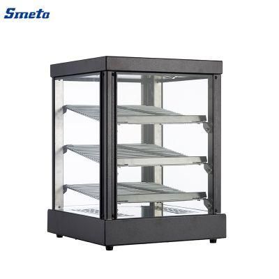 Smeta OEM 59L Hot Pastry Commercial Food Warmer Display Showcase