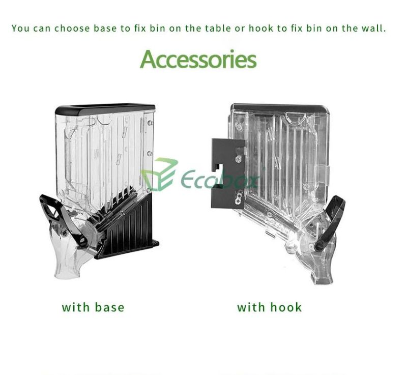 Ecobox High Quality Gravity Bin Dispenser for Bulk Food Dispenser