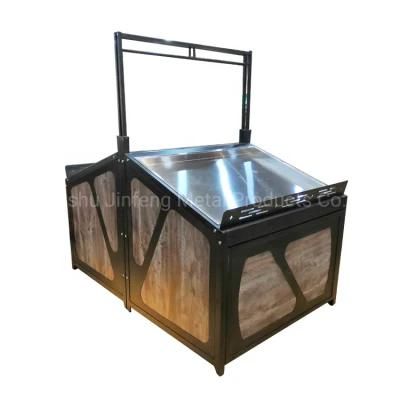 Supermarket Shelves Display Rack for Fruit and Vegetable Jf-Vr-108