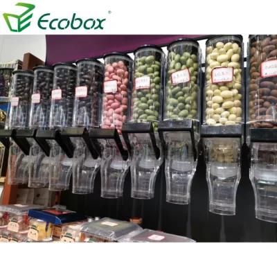 Ecobox Nuts Candy Bulk Food Gravity Bin for Supermarket or Retail Shop