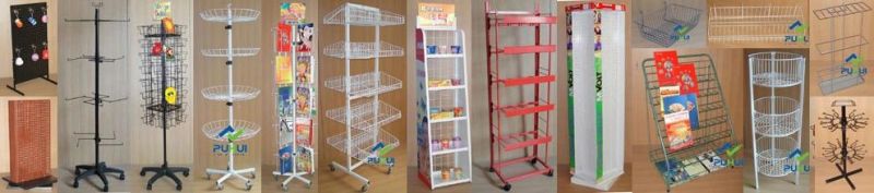 Point of Sales Retail Shop Display 3 Layer Shelf Rack (PHY3013)