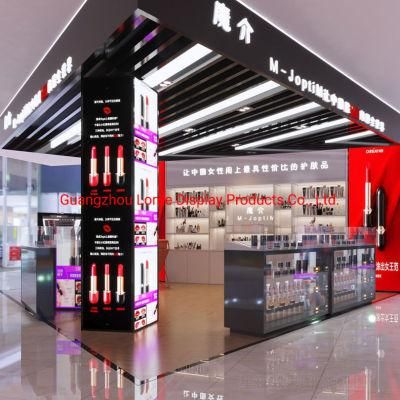 Cosmetic Showcase Skincare Store Customize Cabinet Interior Design Beauty Display Cabinet