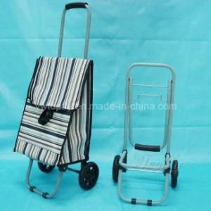 Gift Folded Shopping Cart with Waterproof Fabric Bags