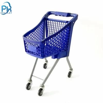 Portable Shopping Trolley Plastic Cart