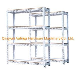 OEM Metal All-Purpose Angle Steel Rack Angle Iron Storage Shelves Slotted Angle Rack