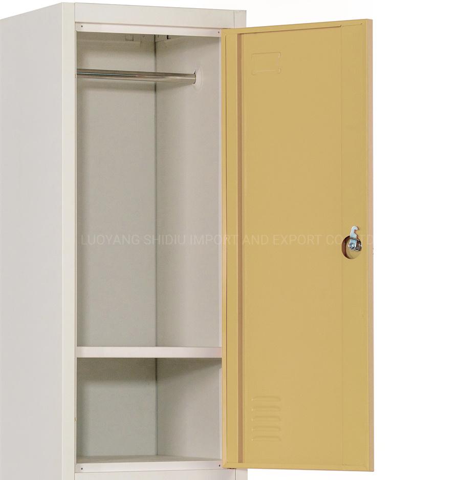 2 Door Metal Changing Room Lockers Steel Clothes Storage Office Locker for Staff/Employee