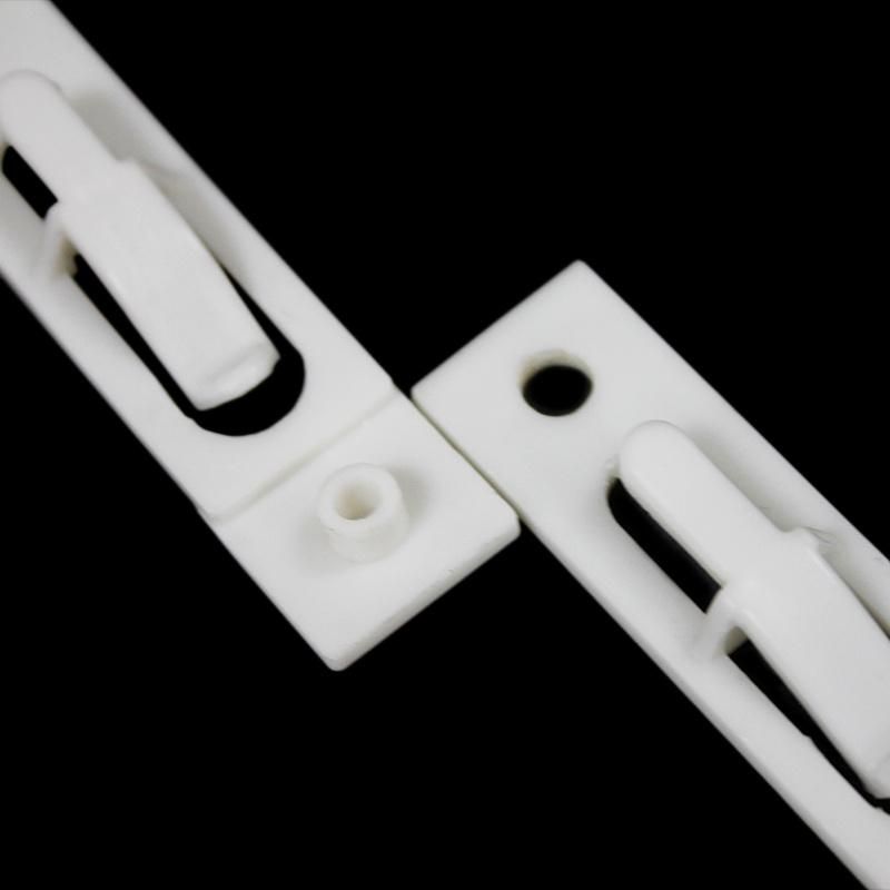 White Supermarket Plastic PP Hanging Clip Display Marchindising Strips