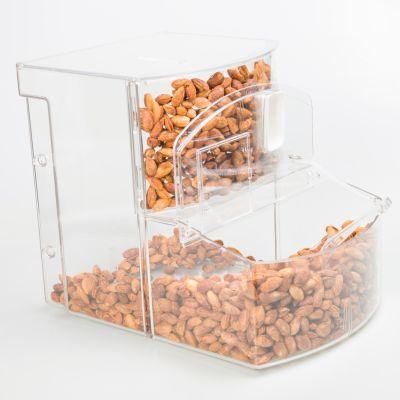 Plastic Bulk Nuts Cereal Bins for Zero Waste Candy Shop