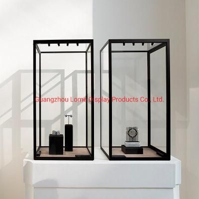 Interior Design High End Shop Glass Cabinet Jewelry Display Showcase Store Fixture